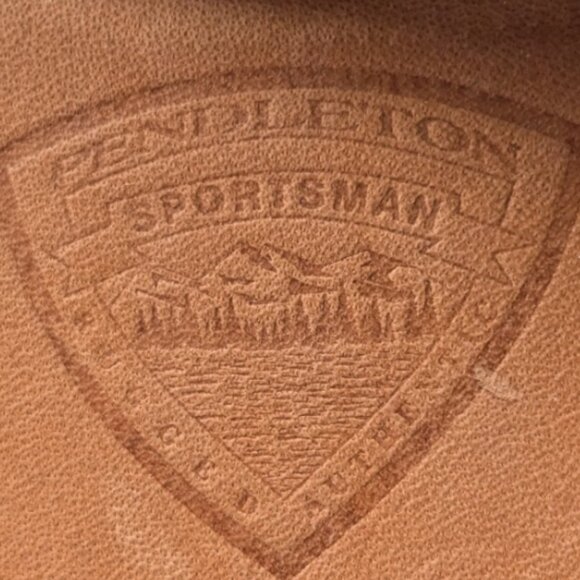 Pendleton sportsman wool & leather baseball cap - Picture 8 of 9